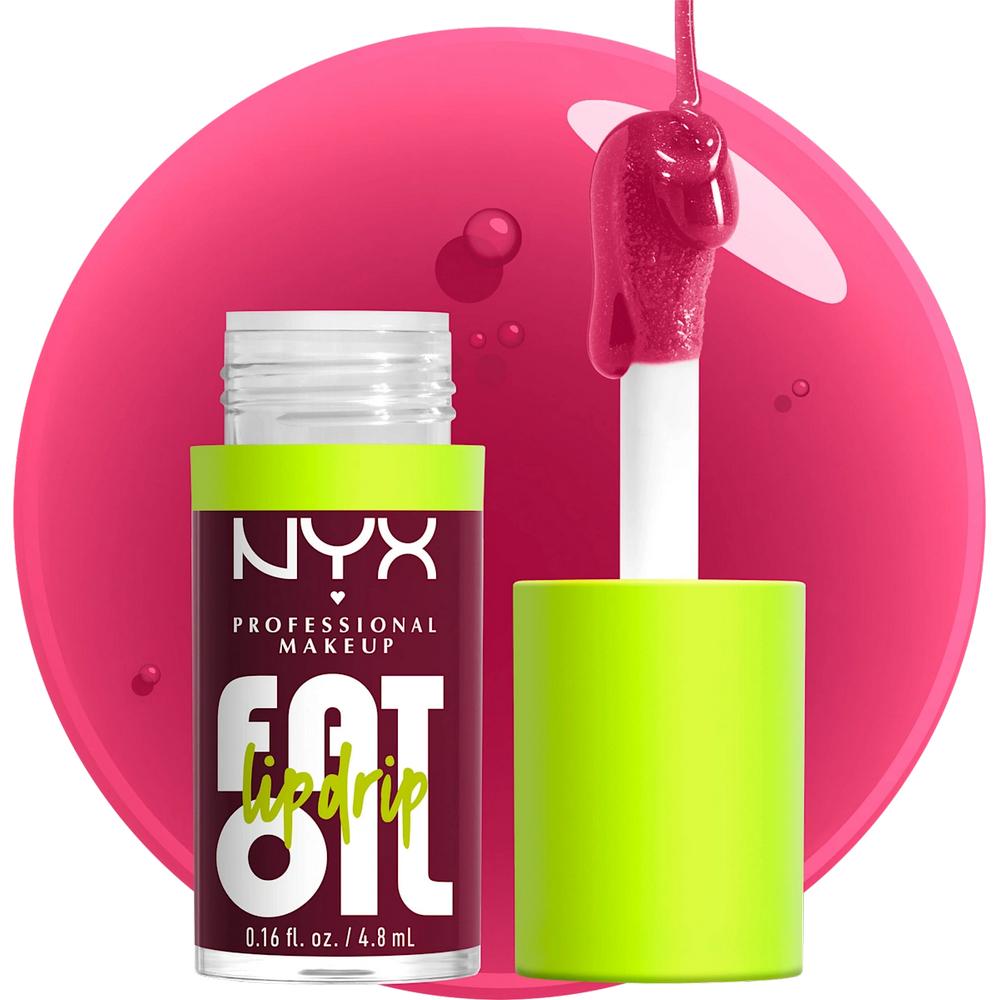 Nyx Fat Oil Lip Drip Lip Gloss 04 Thats Chic 4.8Ml