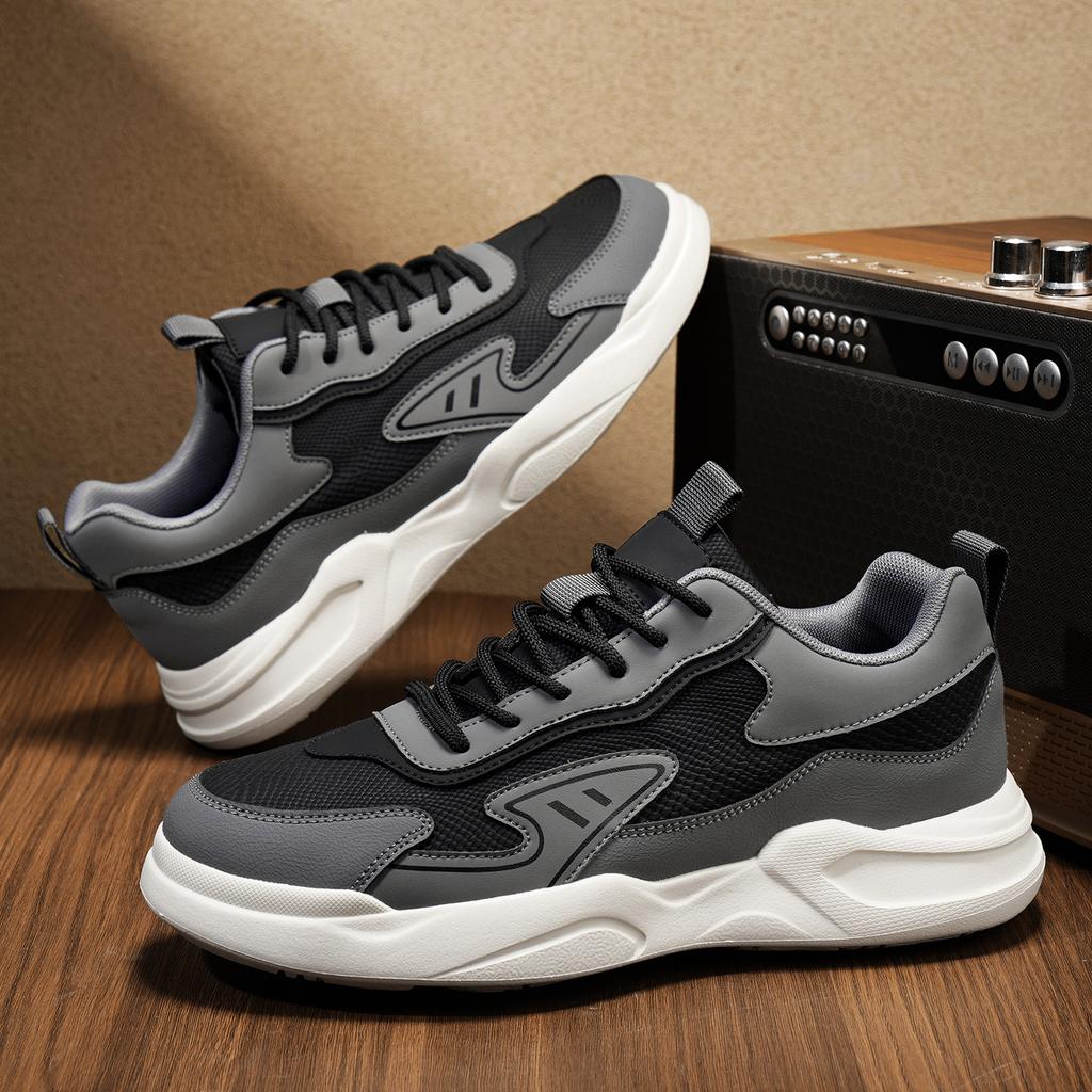 Men Chunky Casual Sneakers Breathable Sport Shoes for Walking Travel Commuting Streetwear and Everyday Wear Sizes 39-44