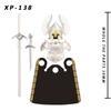 Koruit Medieval Knight Asgard Soldier Weapons Action Figures Accessories Armor Helmets Building Blocks Toys For Children KT1044