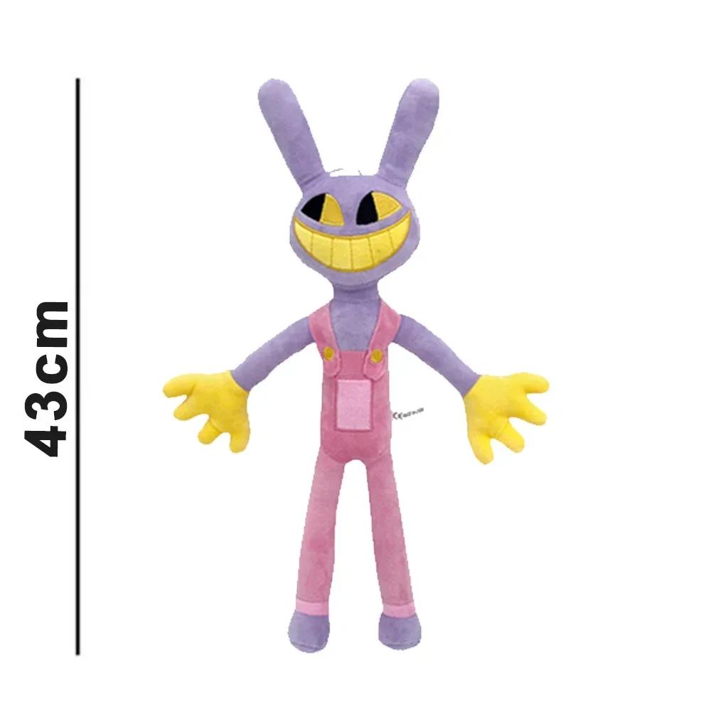 New Styles The Amazing Digital Circus Pomni Jax Plush Toy Anime Cute Theater Rabbit Doll Cartoon Clown Christmas Kids Gifts