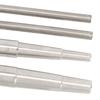 2PCS Silver Tap Wrench Metal Material Wind Instrument Repair Tool Trumpet Wrench  For Trumpet