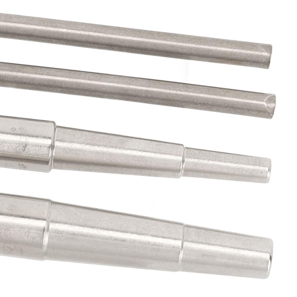 2PCS Silver Tap Wrench Metal Material Wind Instrument Repair Tool Trumpet Wrench For Trumpet