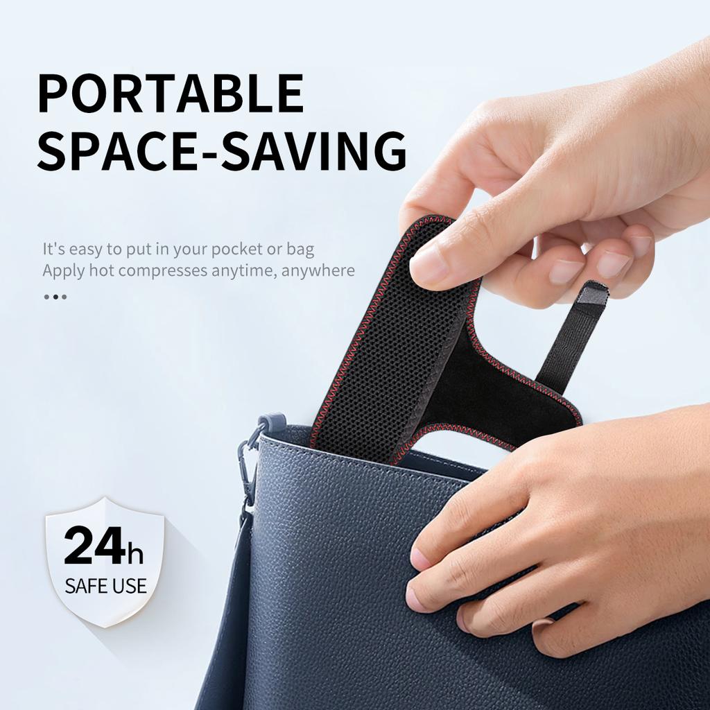 New Electric Finger Massager 3 Gears Heat Vibration Kneading Arthritis Carpal Tunnel Relief Usb-Powered Portable Rapid Fever