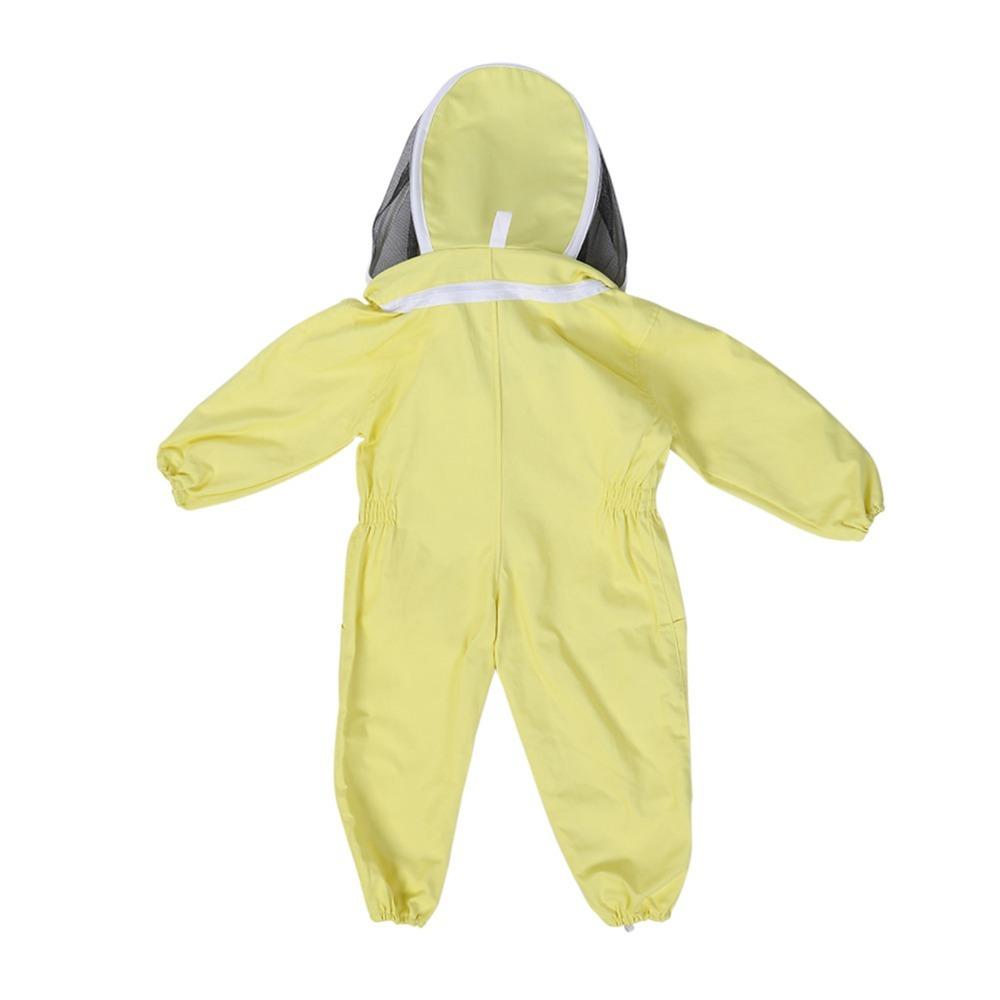 Yellow Beekeeping Suit Skin-Friendly Professional Beekeeping Suit Outdoor Activities