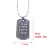 Game Apex Legends Dog Tag Necklace Pendants For Women Men Antique Metal Necklace Jewelry Accessories