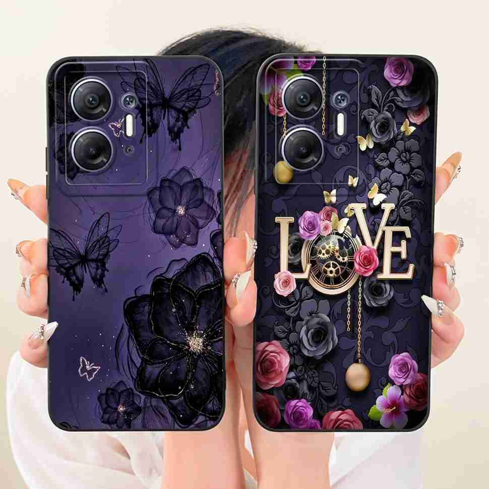 For Infinix Hot 30 5G Case Soft Protective Back Cover Casing For Infinix Hot 30 Hot30 5G X6832 Petty Girl Phone Shell
