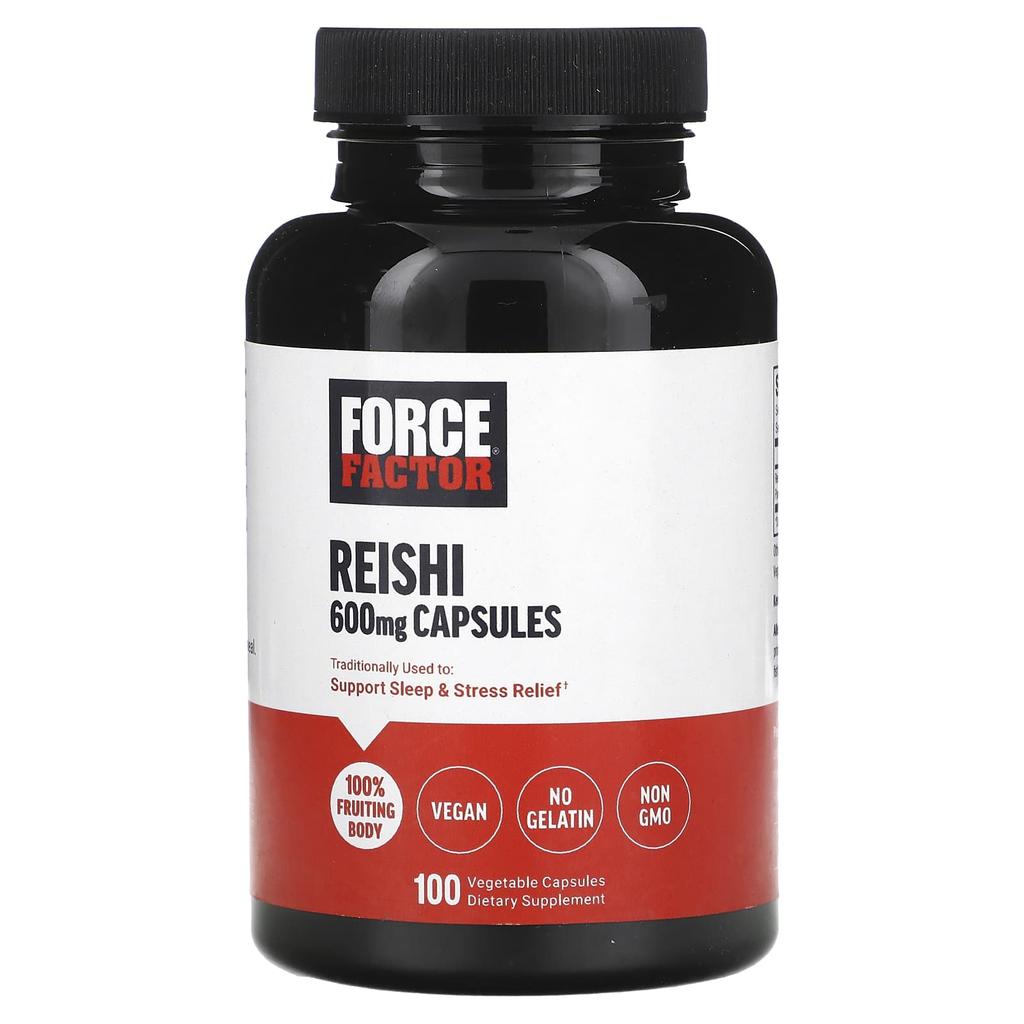 Reishi Mushroom, 600Mg, 100 Veggie Capsules