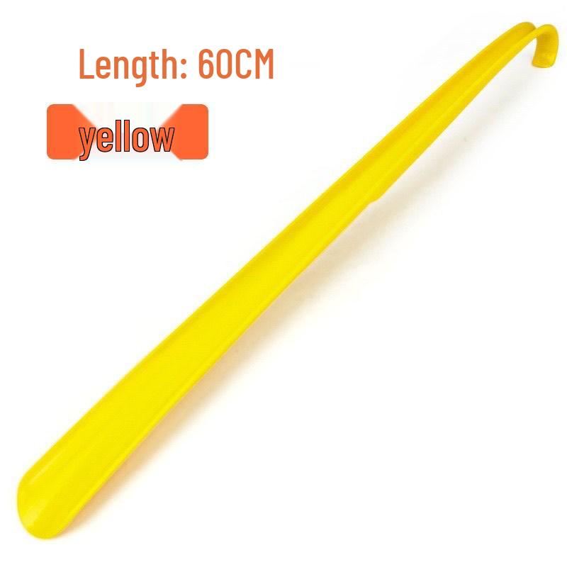 Long Handle Solid Wood Shoehorn – No Bend Shoe Lifter and Puller