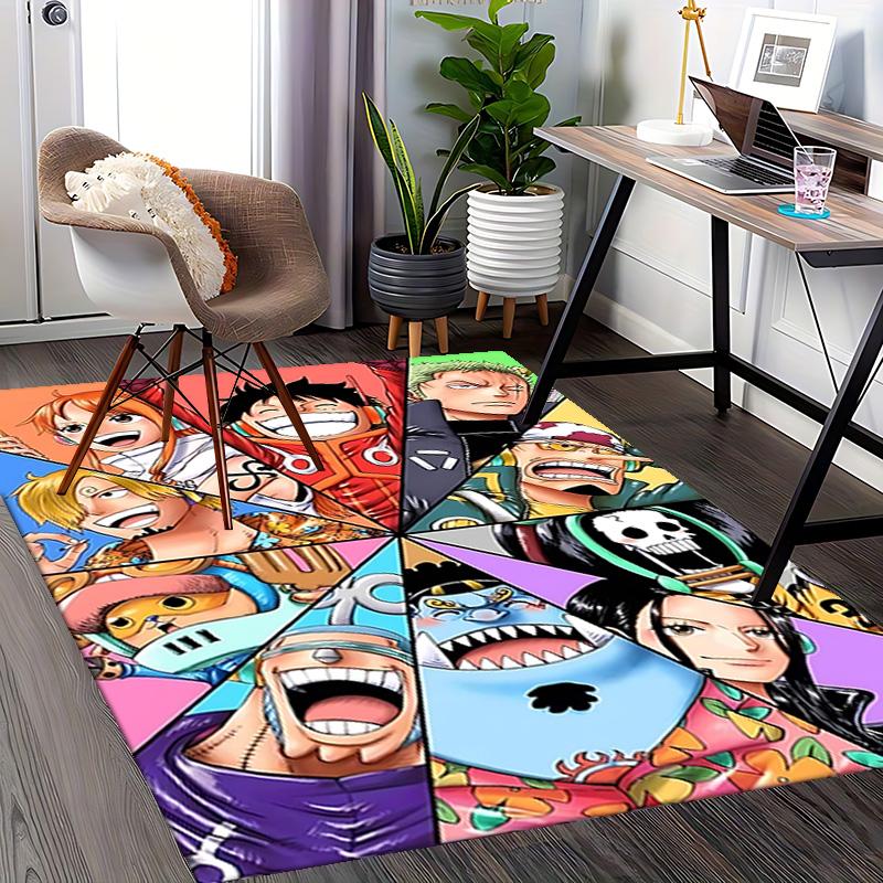 1pc One Piece Adventure Carpet Rug for Bedroom Living Room Decor Sofa Home Game Area Rug Non-slip Floor Mat. D7270148