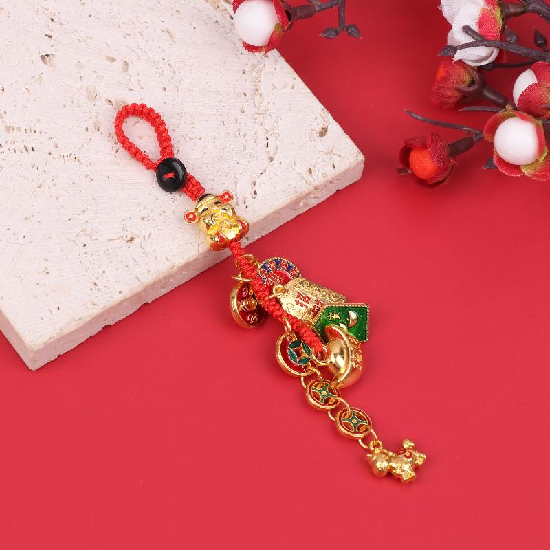 

2026 Year Of The Horse Wall Hanging Ornament Chinese Year Lucky Decoration Accessories Housewarming Small Pendant Gifts