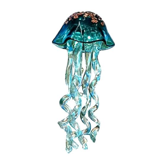 

Acrylic Jellyfish Wind Chime for Outside Jellyfish Hanging Sun Catcher Wind Chime for Beach Party Garden Patio Porch Home Decor