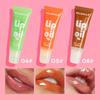 6 Colors Strawberry Fruit Lip Gloss Lip Balm Lip Oil Hydrating Moisturizing Mirror Liquid Lipstick Color Changing Lip Glaze