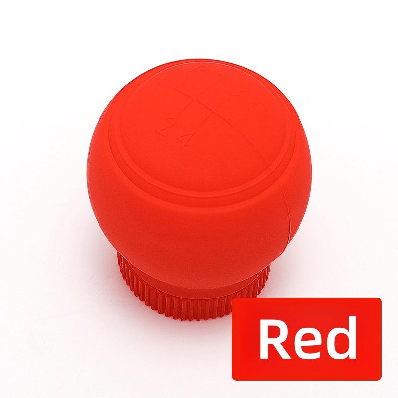 Universal Gear Shift Knob Silicone Cover Gear Rod Protect Case Dustproof WaterProof Lever Handle Skin Nonslip Manual Shifter