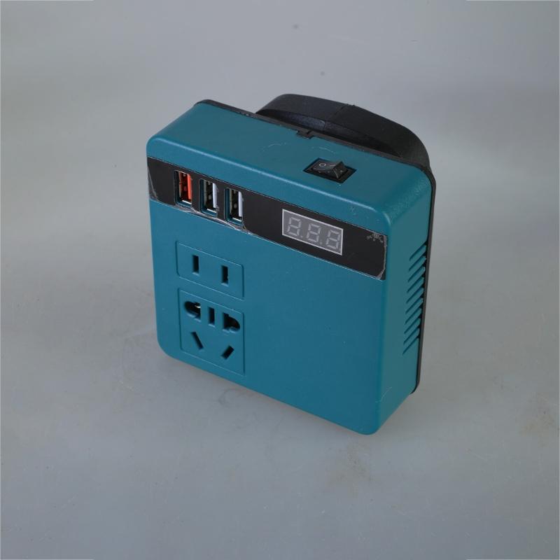 Easy Carry  Power Inverters Small  Power Station Generator Multifunction  Charger Adapter for Battery Converts for Travel & Home