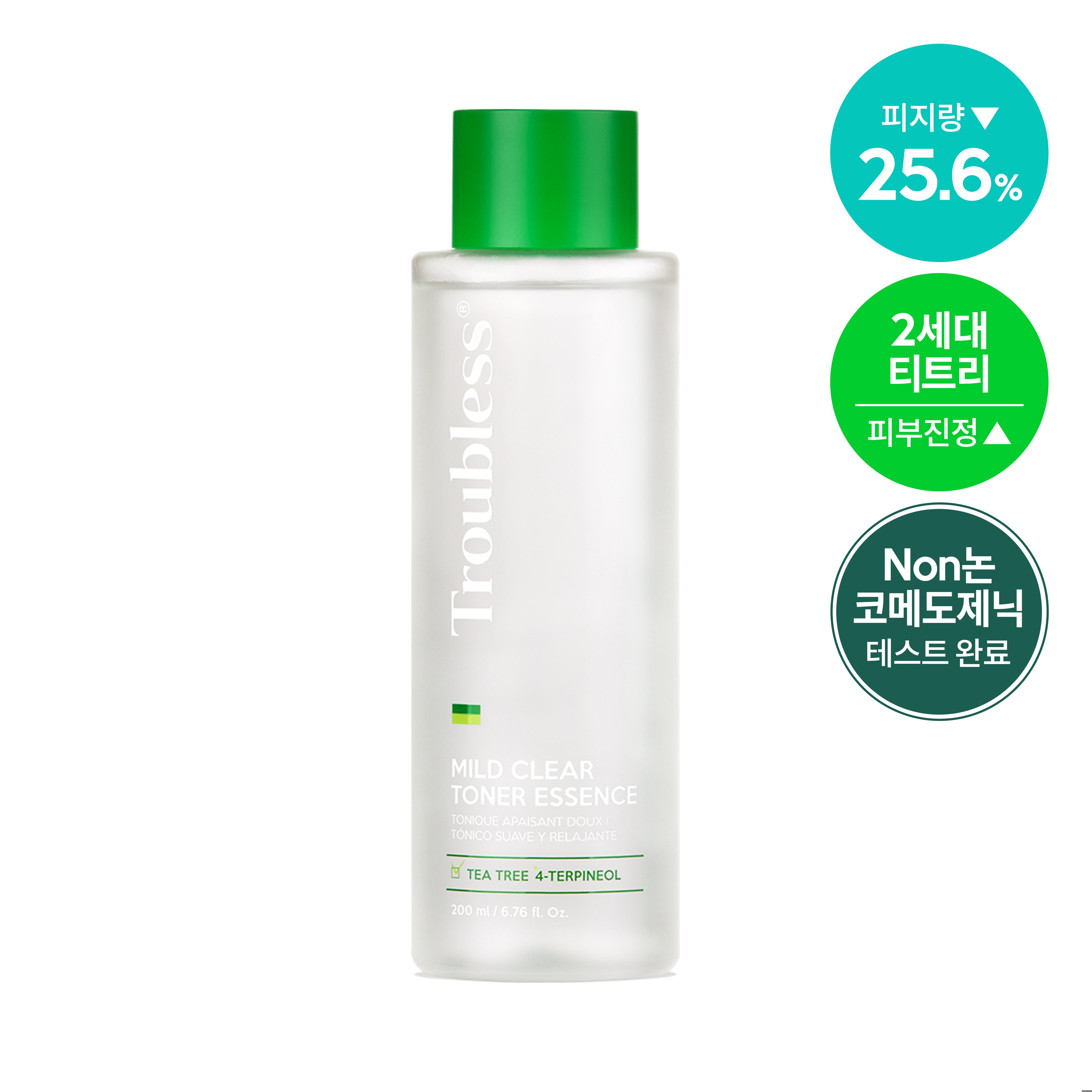 Troubless Mild Clear Toner Essence 200ml