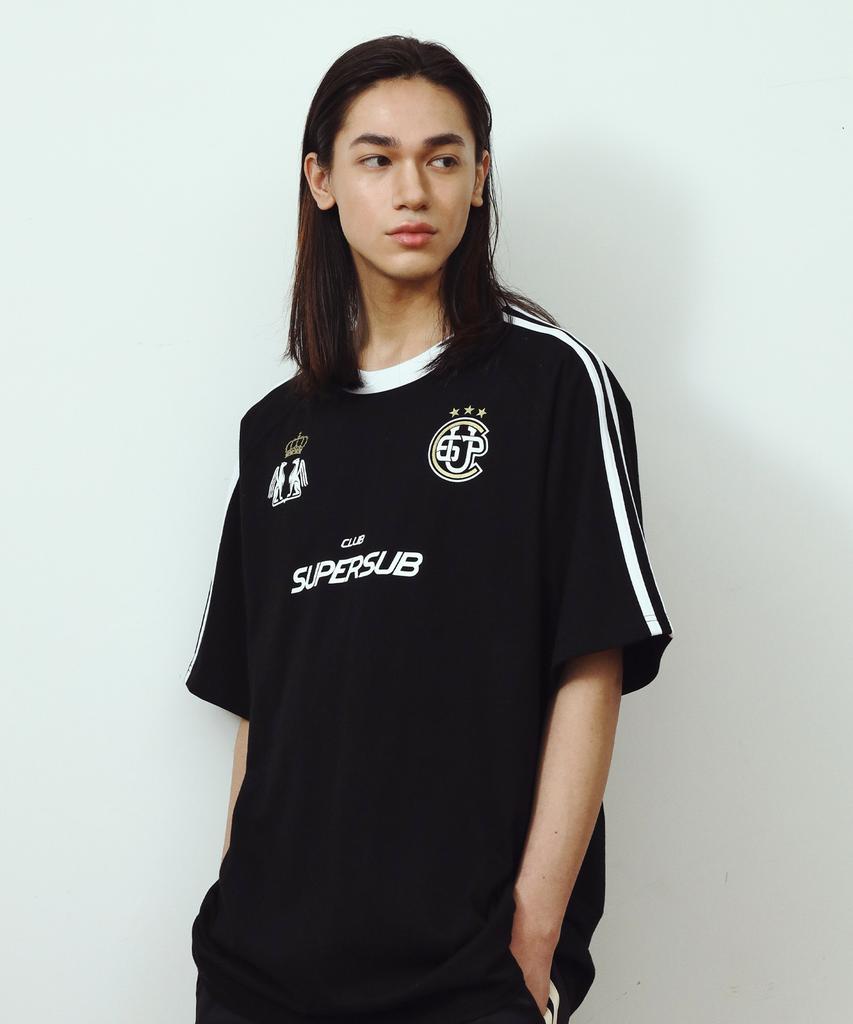 SUPERSUB Club Replica Short Sleeve T-Shirt - Black