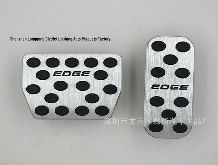 Ford Edge Aluminum Alloy Anti-Slip Accelerator and Brake Pedal