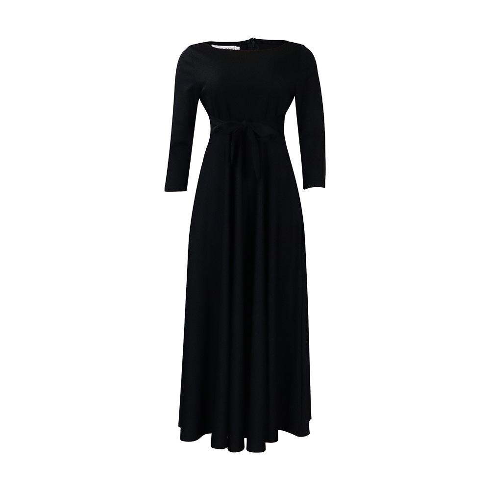 D3171 Women's 2026 Spring/Summer Lace Maxi Dress - African-Inspired, Plus Size Fashion
