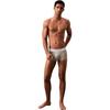 Calvin Klein Comfortable Breathable Skin-Friendly Solid Color Boxer Shorts 3-Pack Men Underwear Mixed-Colors NB3967-069