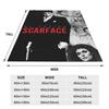 Scarface Tony Movie Blankets Soft Warm Flannel Throw Blanket Bedspread for Bed Living room Picnic Travel Home Sofa