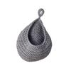 Droplet Wall Hanging Basket Boho Wall Decor Hanging Flower Pot Woven Wall