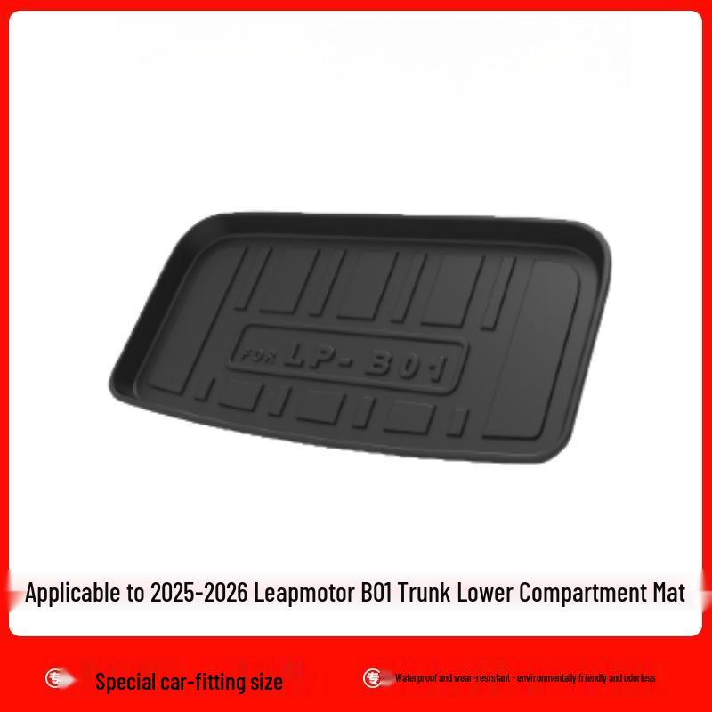 Durable Waterproof TPE Trunk Mat for Leapmotor B01 2025-2026 Leapmotor B01 2025-2026