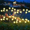 Outdoor Lights Solar Lawn Lamp Garden Lamp LED Wind-driven Firefly Ground Plug Lamp for Garden Lawn Landscape Holiday Light