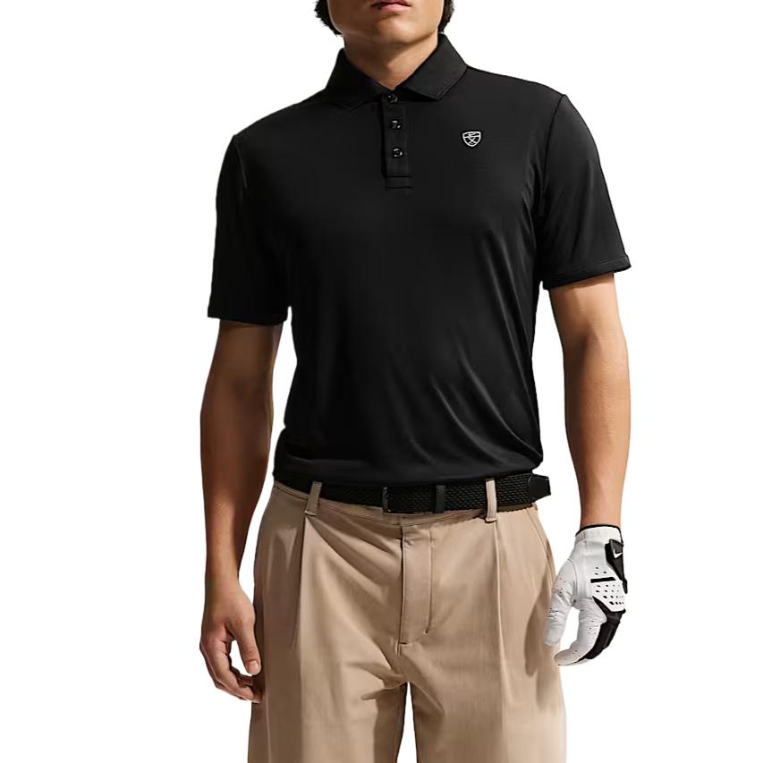Nike Dri-Fit Stretch Knit Soft Golf Shirt Men tops IB0234-010 L