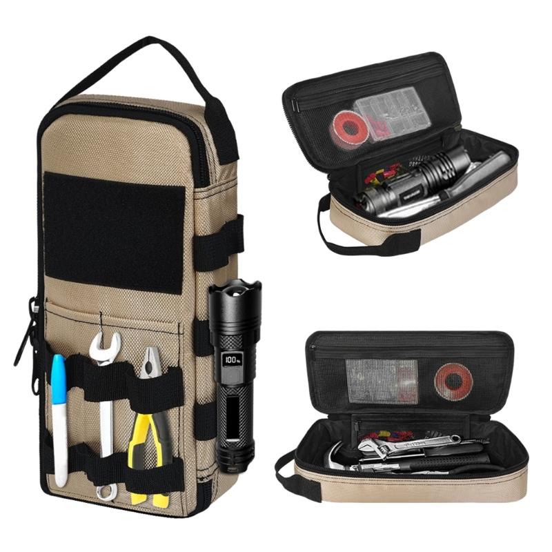 Heavy Duty Waterproof Tool Storage Bag Portable Reinforced Stitching Comfortable Shoulder Strap Lightweight Prevents Snagging