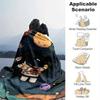 1pc Astronaut Printing Lightweight Flannel Blanket, Comfortable and Warm Blanket, for Camping Sofa Bed and Couch Office, Gift