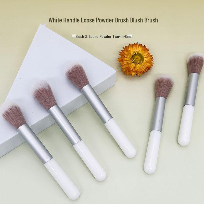 Mini Makeup Brush Set: Blush, Powder, Highlighter, Contouring, Eyeliner, Eyeshadow, Concealer Brushes with Soft Bristles