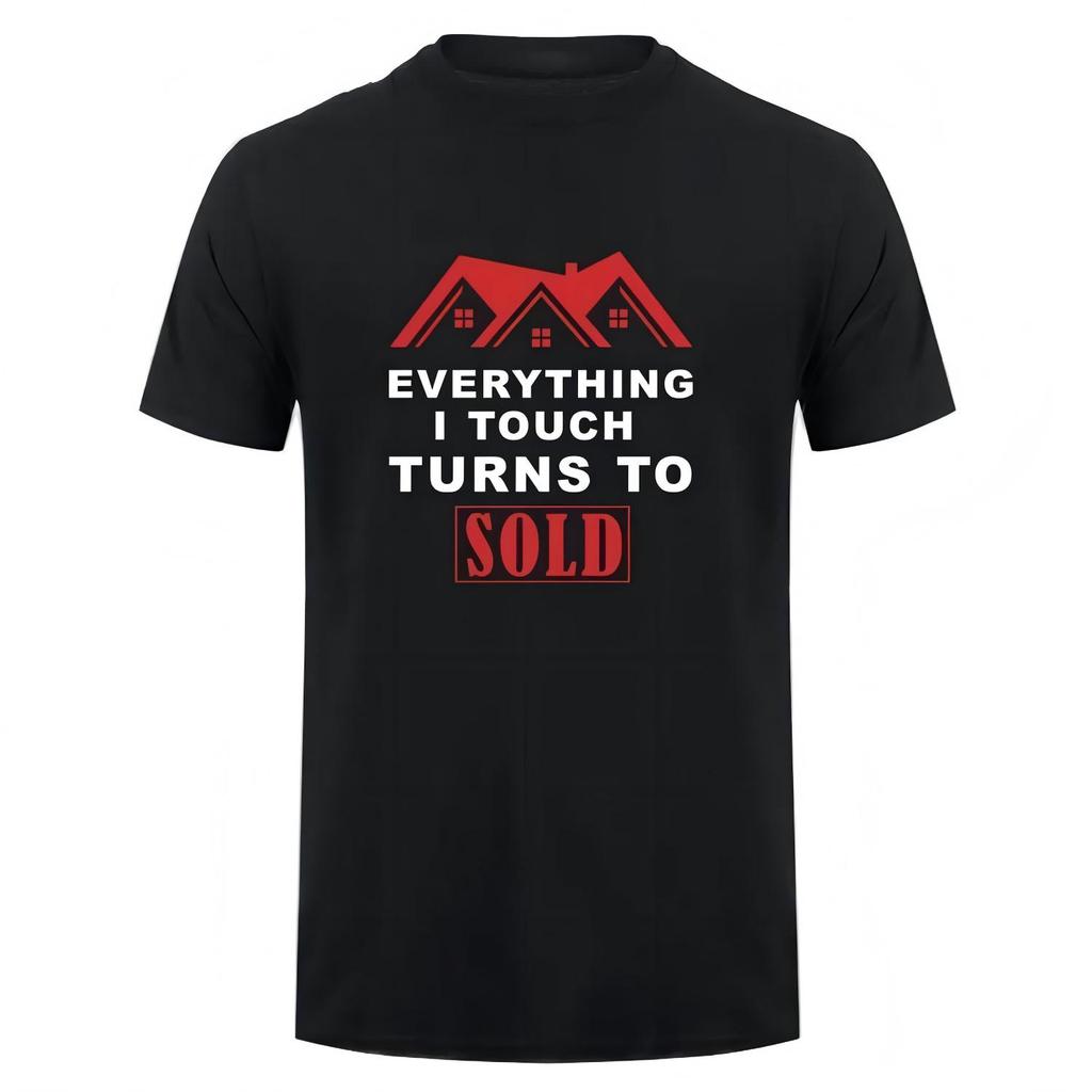 Real Estate Agent Humor Turns To Sold T-Shirt