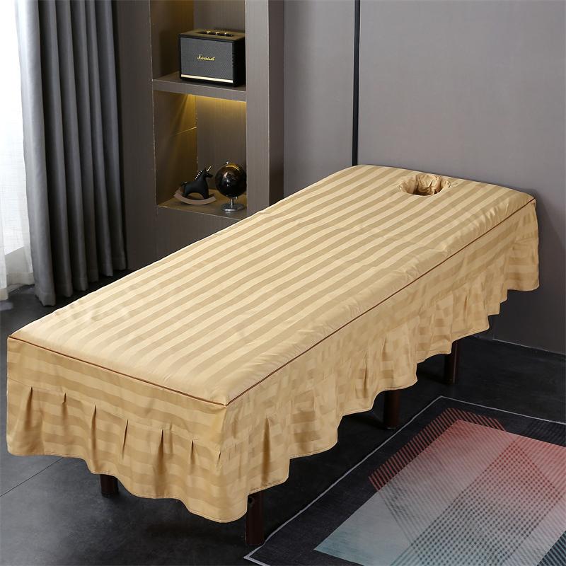 SPA Treatment Massage Table Bed Cover Physiotherapy Beauty Salon Mattress Sheet With Face Hole Bedspread Cover Bed Sheet