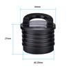 4 pezzi tappi di scarico per barche, canoa, kayak, tappi di scarico, accessori, neri