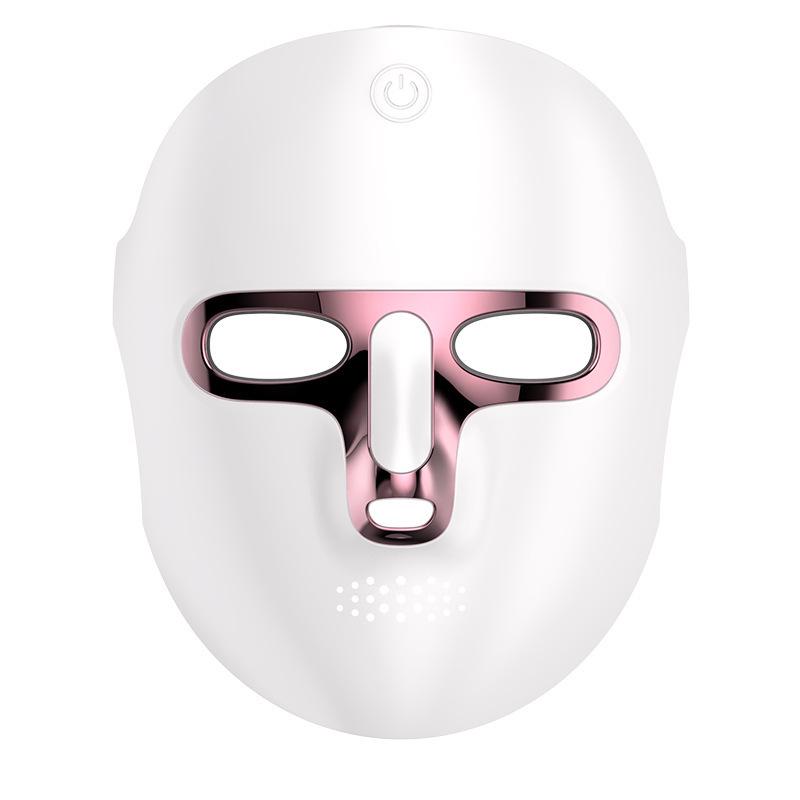 Светодиодная красная маска для лица для омоложения кожи и удаления акне