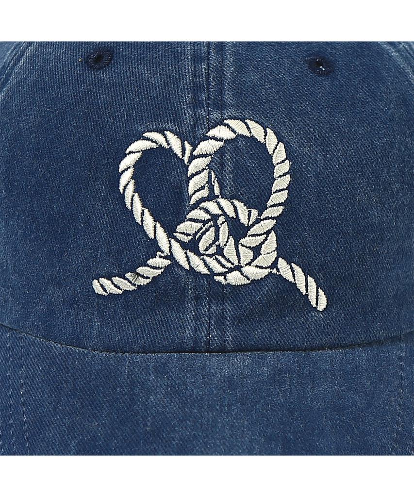 OGARP Heart Knot Embroidery Cap Navy