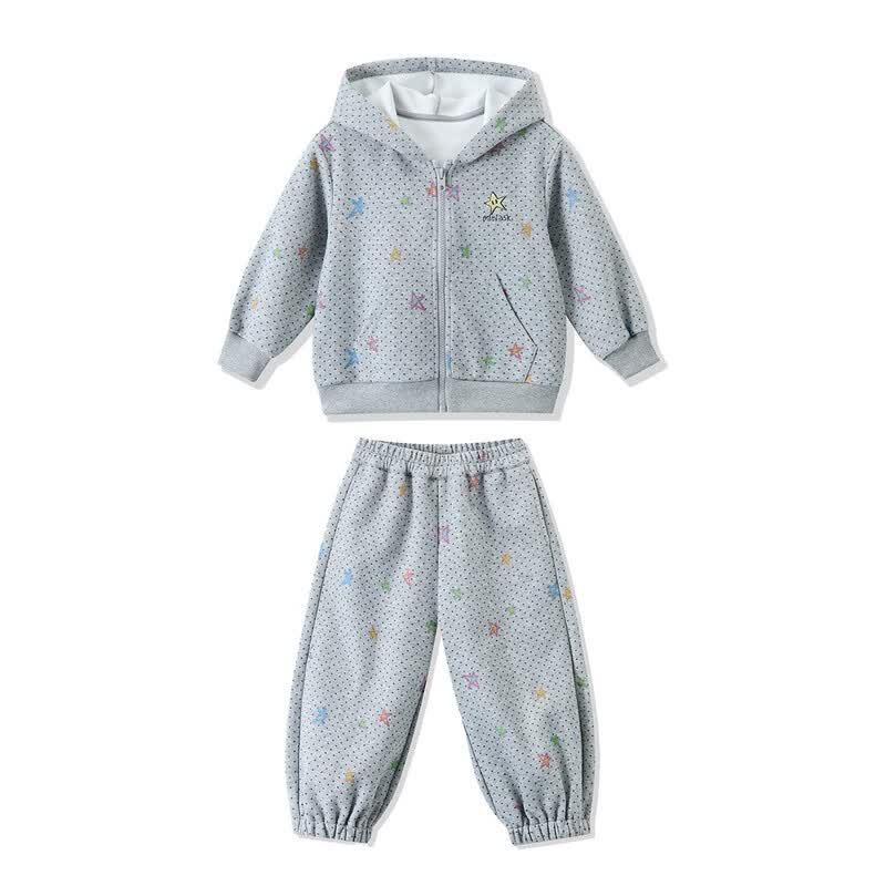 ASK JUNIOR Girls' Autumn Hooded Tracksuit Set