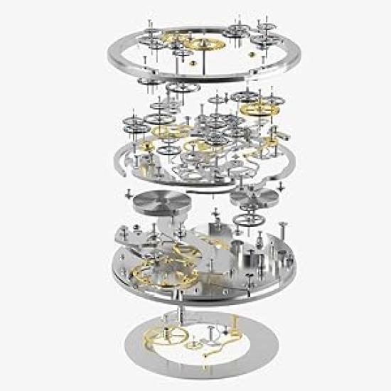 Hannah Martin Watch Gift Gold and Includes a Watch and Gift Wrapping Available Women's Set, White, Women's Bracelet,