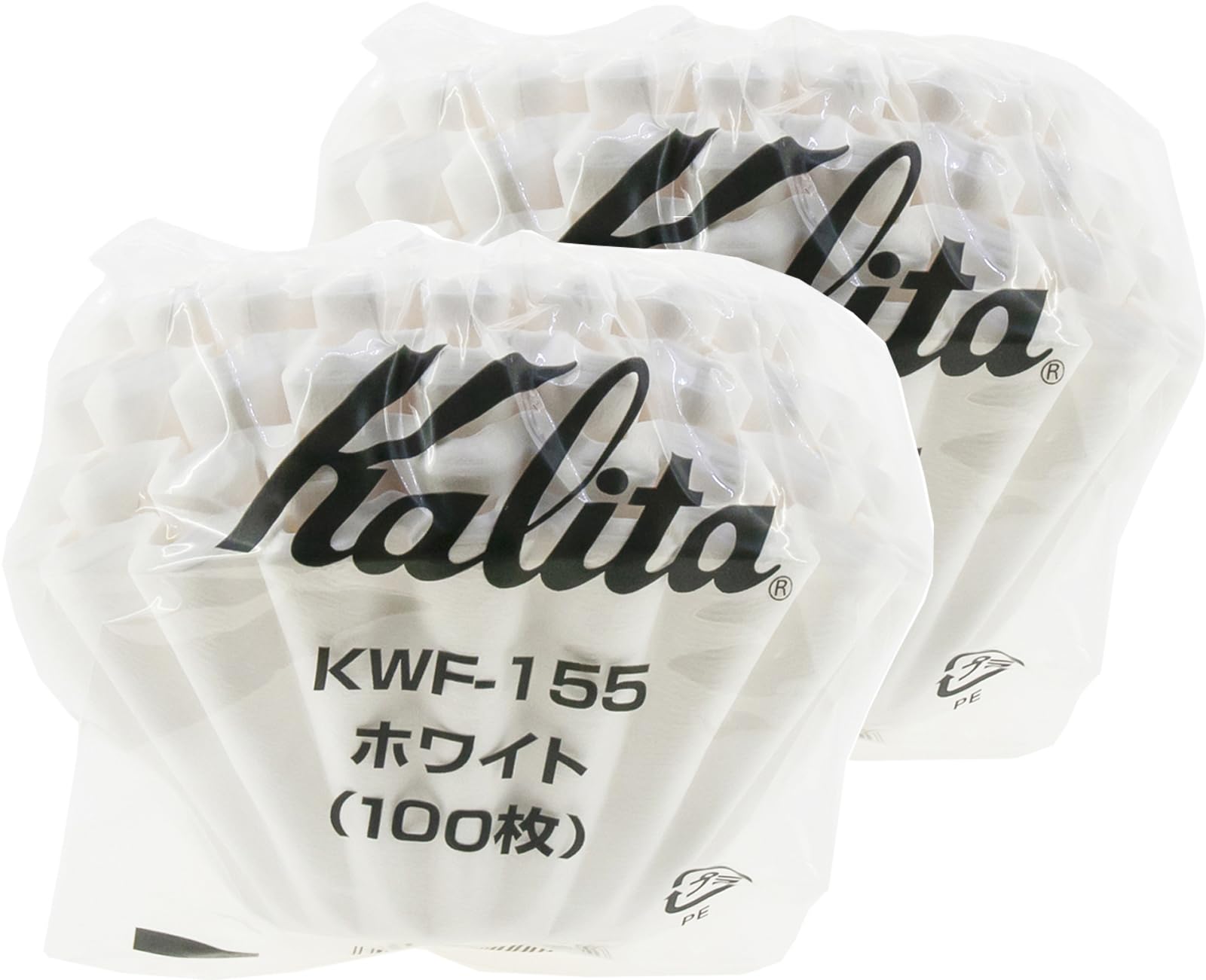 

Kalita Wave Coffee Paper Filters for 200 Filters x Stylish and perfect for coffee or any A great gift for 60th or special Filters, 1-2 People, белый