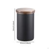 Food Container Airtight Kitchen Jar Tea Coffee Powder Storage Canister for Bath