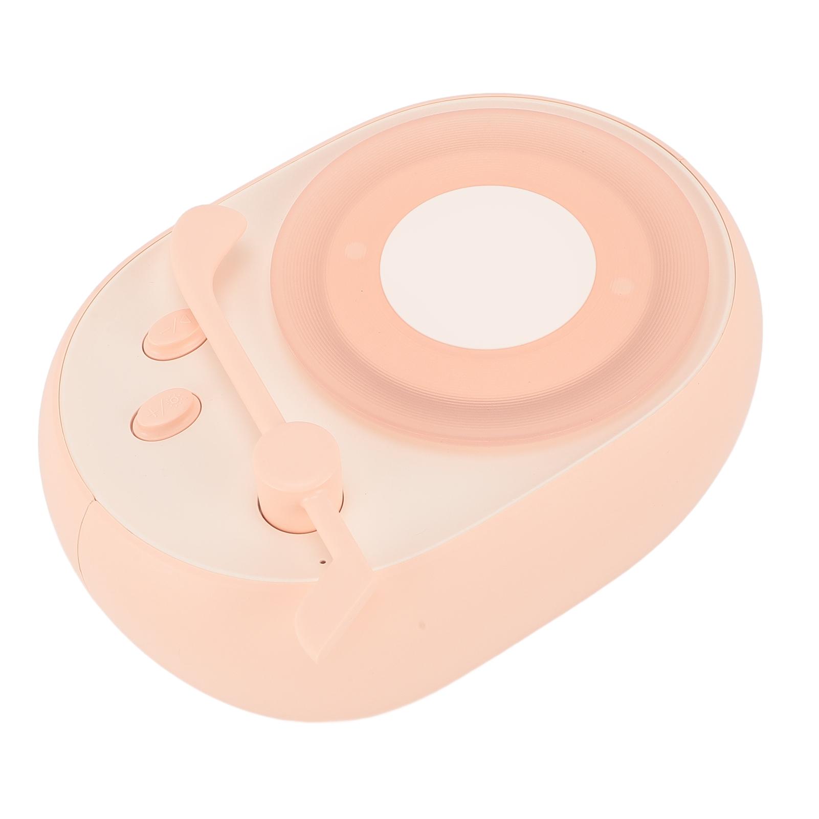 Speaker Night Light Streamer Record Player Beside Lamp Mood Ambient Light Bedroom Desktop Decoration