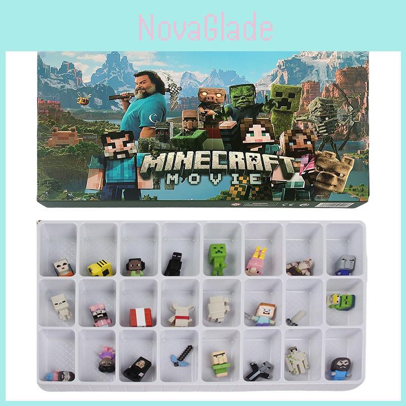 Minecraft Pvc Mini Figures With Collectible Character Designs For Kids And Collectors