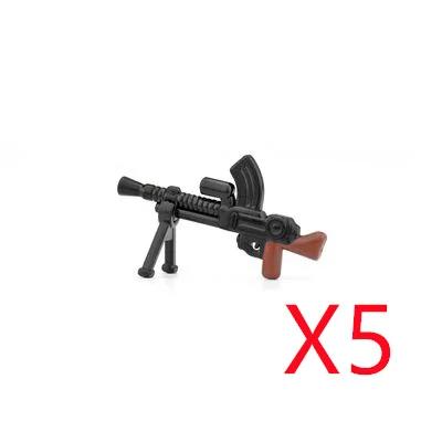 Military Building Blocks American Soviet Soldier Figures Weapons Accessories Guns Pistol Sniper Belt Mini Bricks MOC