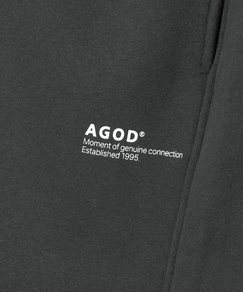 AGOD Peach Brushed Sweatpants [Charcoal]