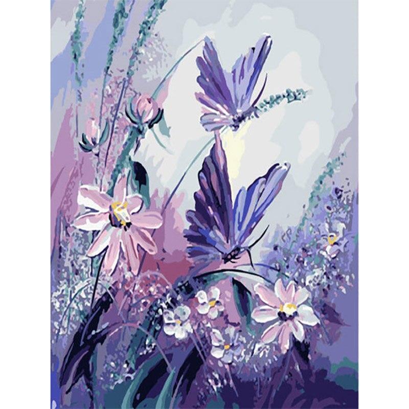 5D Diamond Painting Flowers Full Round Drill New Arrival Mosaic Diamond Embroidery Vase Painting Rhinestone Home Decor