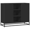 VidaXL Black Buffet 92x35x76 Cm Engineered Wood, Storage Cabinet, Entryway Furniture, Accent Furniture, Furniture of 849014