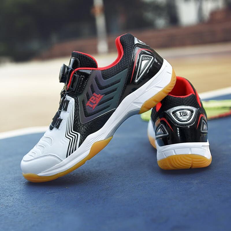 Men Professional Badminton Sport Shoes Couple Tennis Athletic Training Shoes Table Tennis Volleyball Men Sneakers Big Size 48
