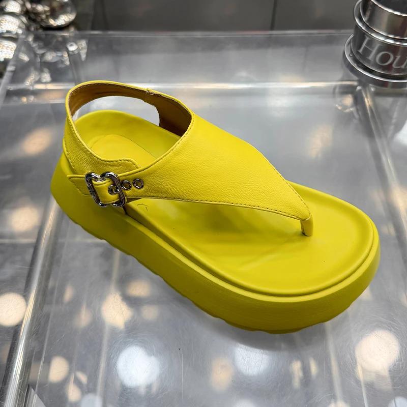 Platform Women Sandals Flats Casual Shoes Cozy Woman Slippers Slides Brand Walking Sport Chaussures Femme