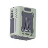 Belt fan sitting powerful portable neck-hanging desktop 5-speed wind adjustment quiet design 8000mAh large capacity heatstroke prevention outdoor work