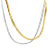 5mm 20Inches Men Necklace Twisted Chain Decoration Jewelry Long Lasting All Match Chain Necklace for Party